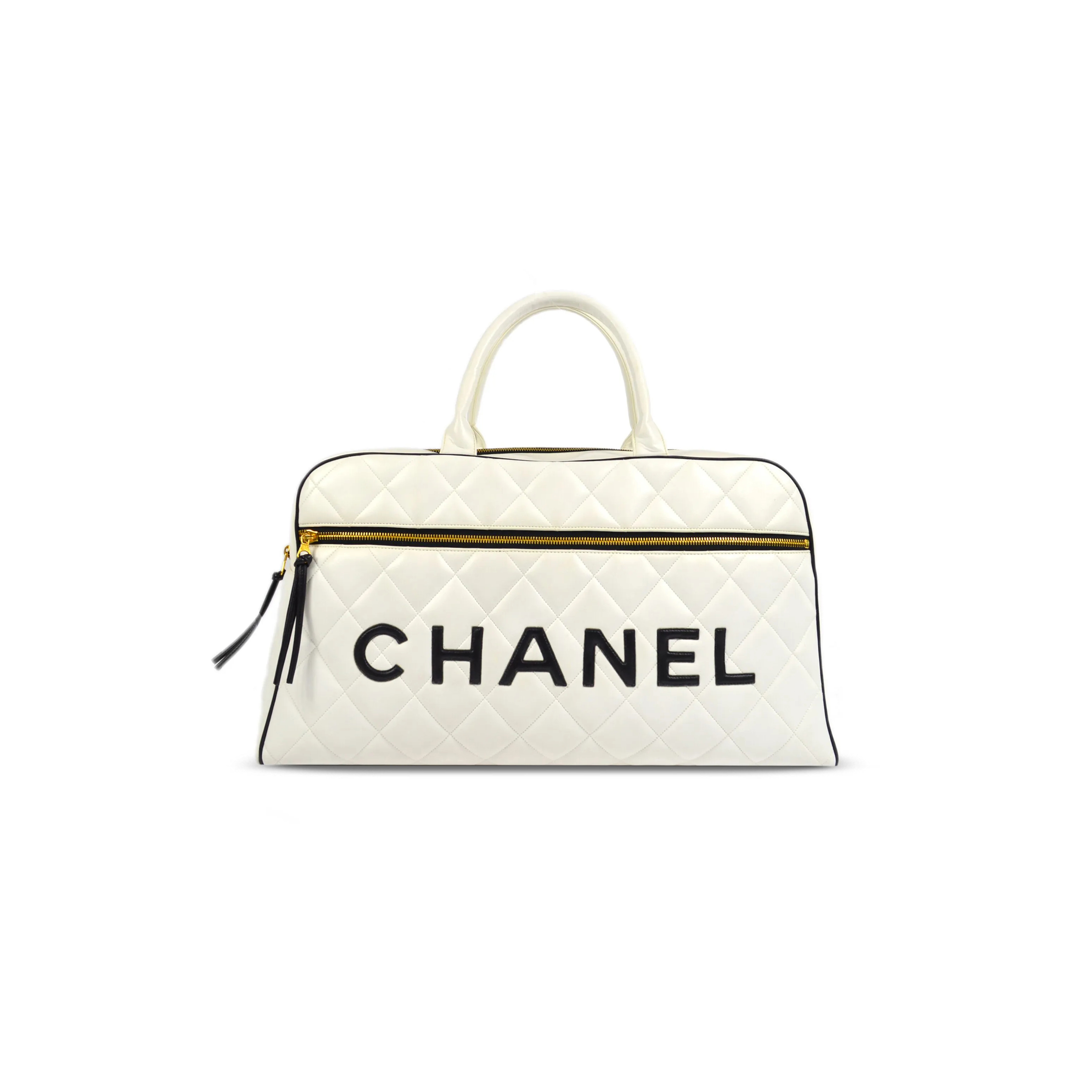 Ch**el leather travel bag a05943 (46*27*15cm)